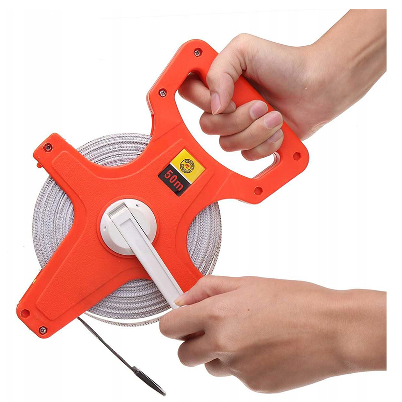 Zvinovacie pásmo na meranie 50 metrov