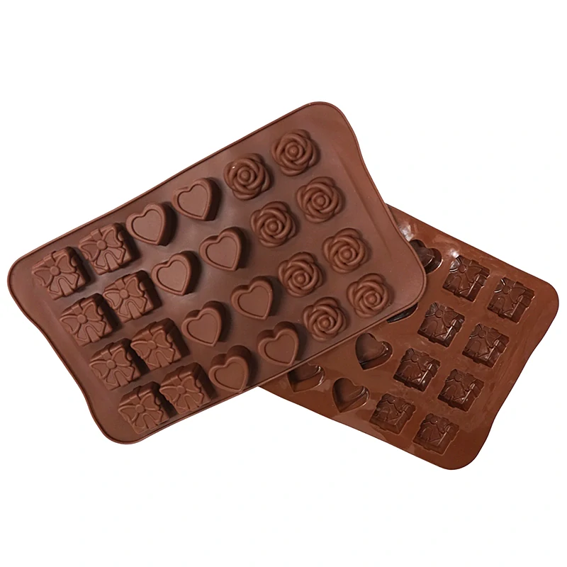 Silikónová forma na čokoládové pralinky a ľadové kocky
