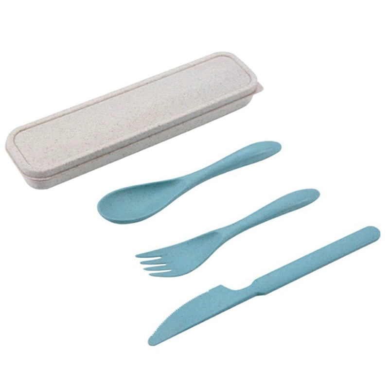 Príborová turistická sada - Lyžica, nôž, vidlička