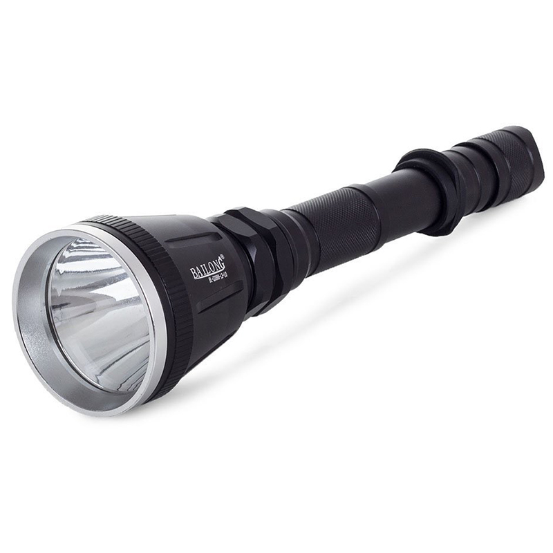 BAILONG BL-Q2888-L3-U3 - Taktická vojenská baterka s držiakom na zbraň