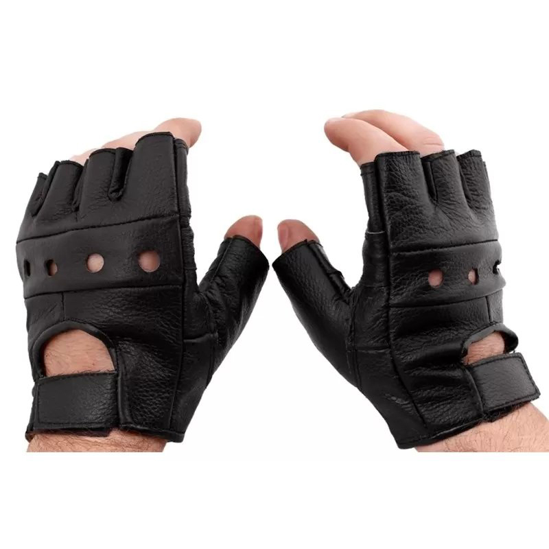 Rukavice na motocykel bez prstov