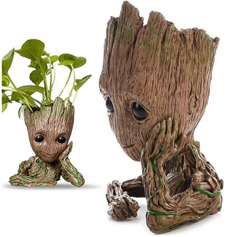 Figúrka Groot kvetináč a stojan na drobnosti 14 cm