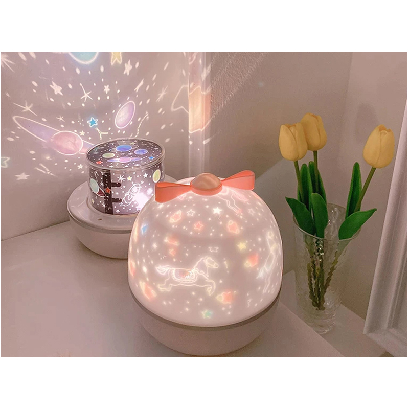 Lampa s projektorom LED USB