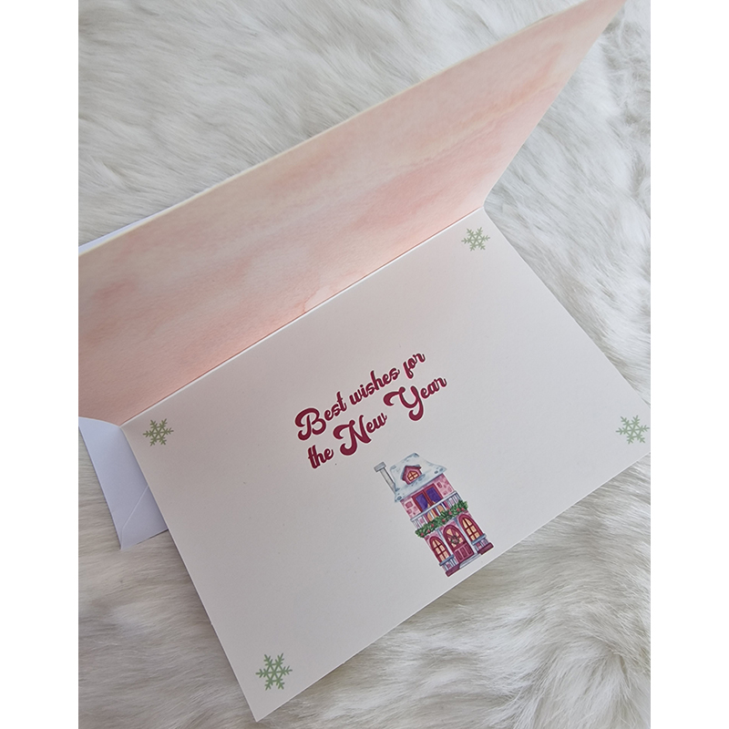 Sada Vianočných pohľadníc 3D 5ks