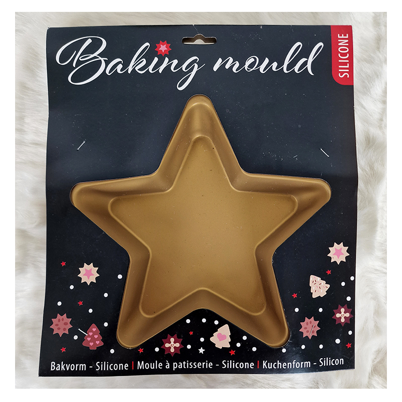 Hviezda - Silikónová forma na pečenie