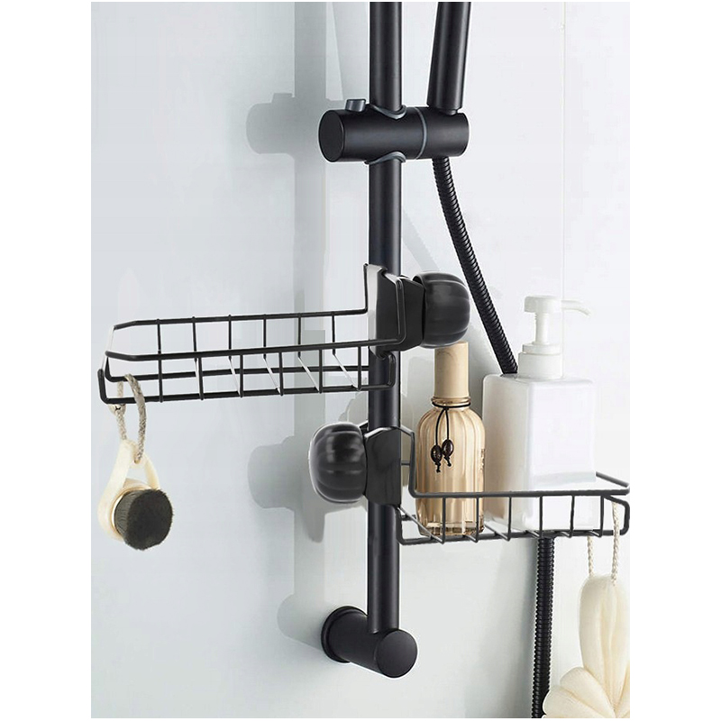 Organizér na vodovodnú batériu čierny