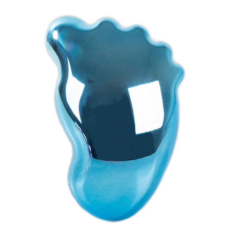 Škrabka na päty ZX-903 modrá