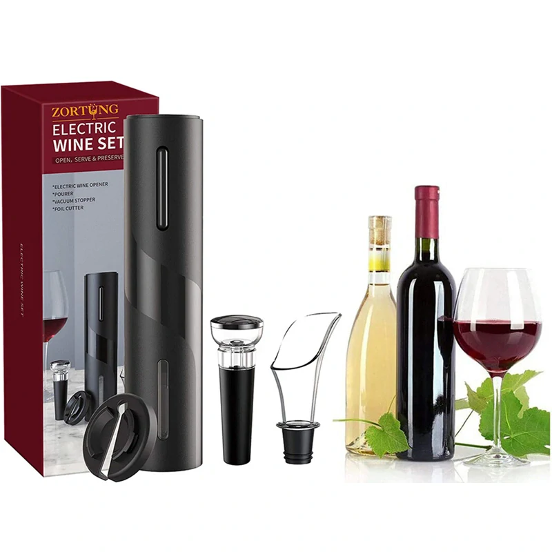 Sada na víno s elektrickým otváračom 23 cm