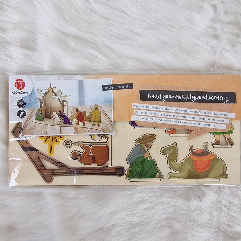 Výroba vianočnej krajinky