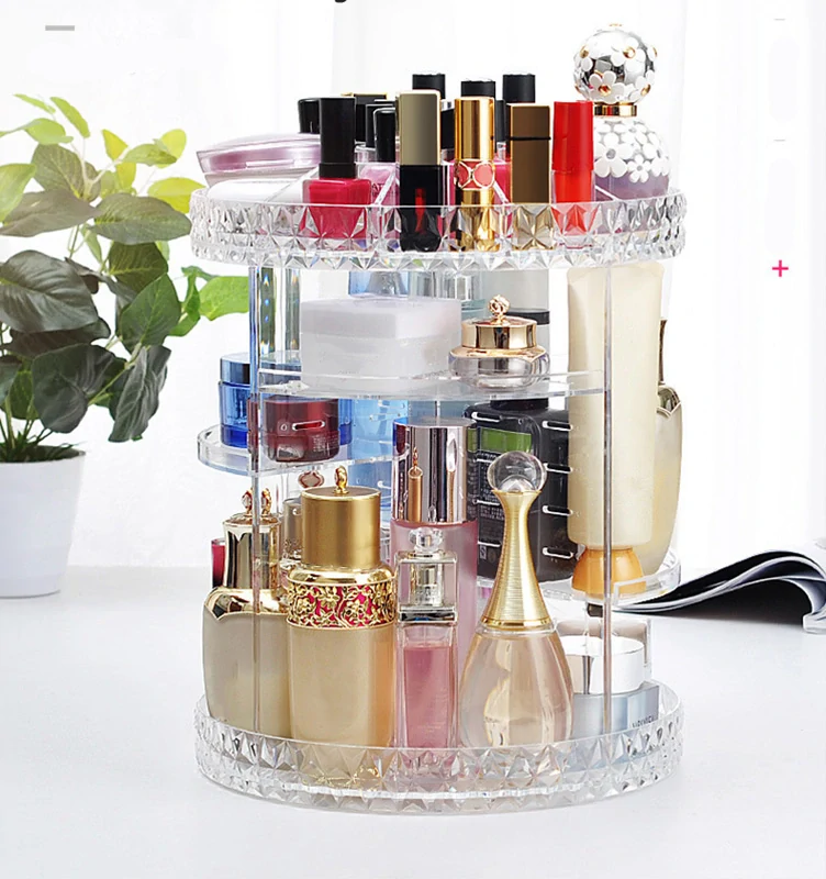 Organizér na kozmetiku otočný GW-268