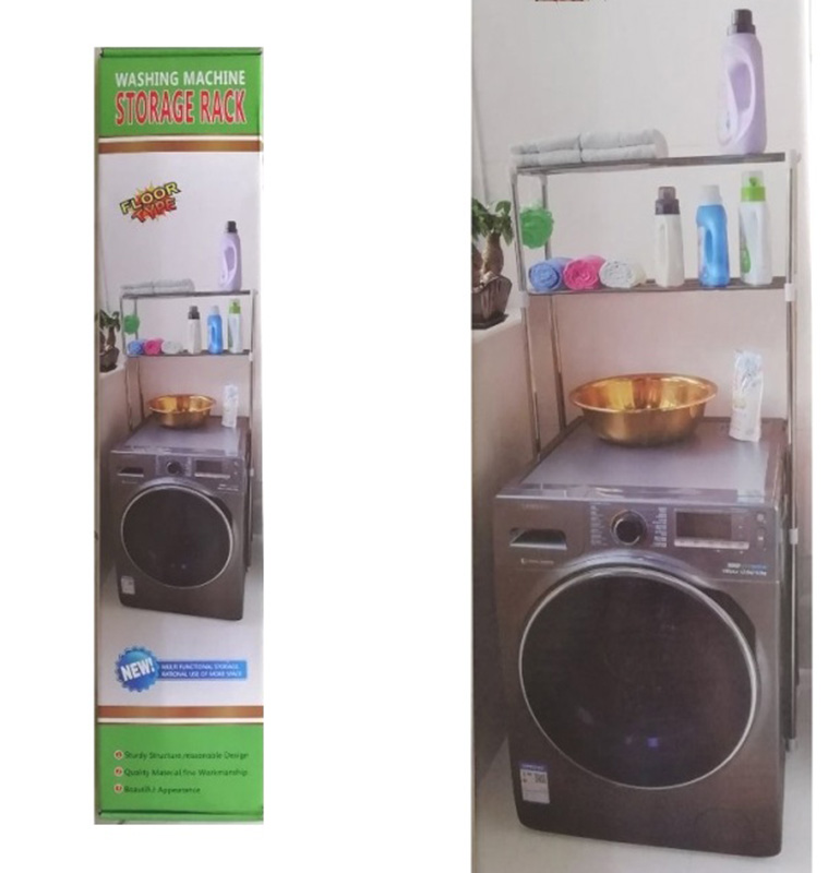 2-poschodový úložný stojan na práčku