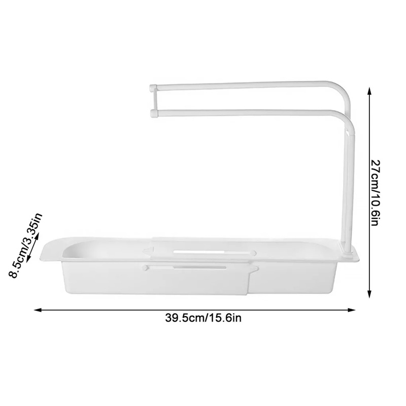 Organizér na kuchynský drez teleskopický