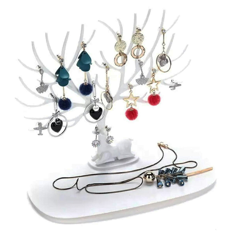 Stojan na bižutériu Jeleň biely