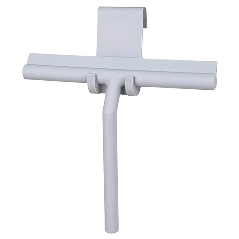 Závesná stierka na umývanie okien - sprchovacích kabín sivá