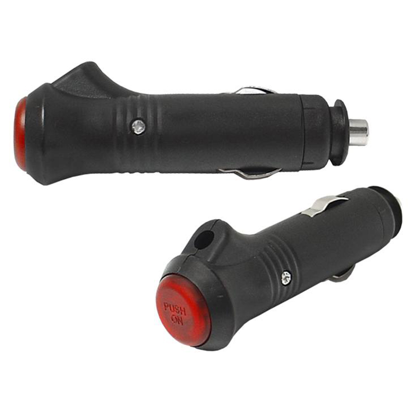 Autokonektor do zapaľovača s vypínačom 3A 250V