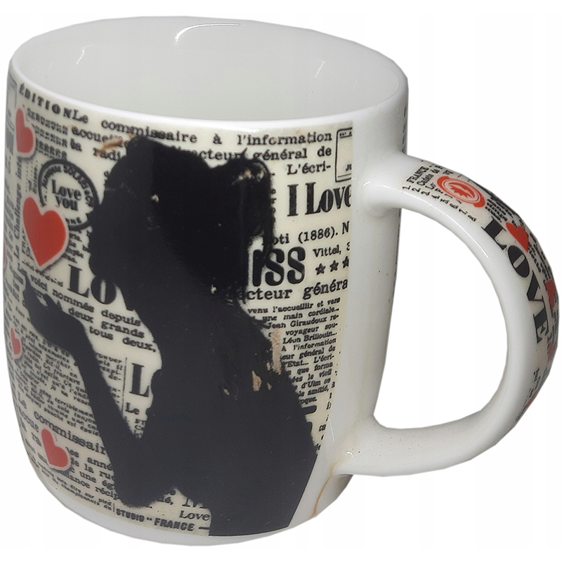 LOVE - Porcelanový hrnček 350 ml v darčekovom balení 