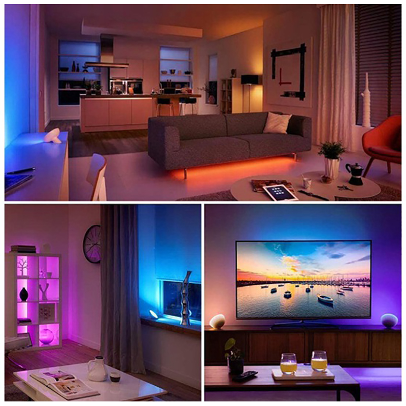 LED pás RGB 4,5m s ovládačom