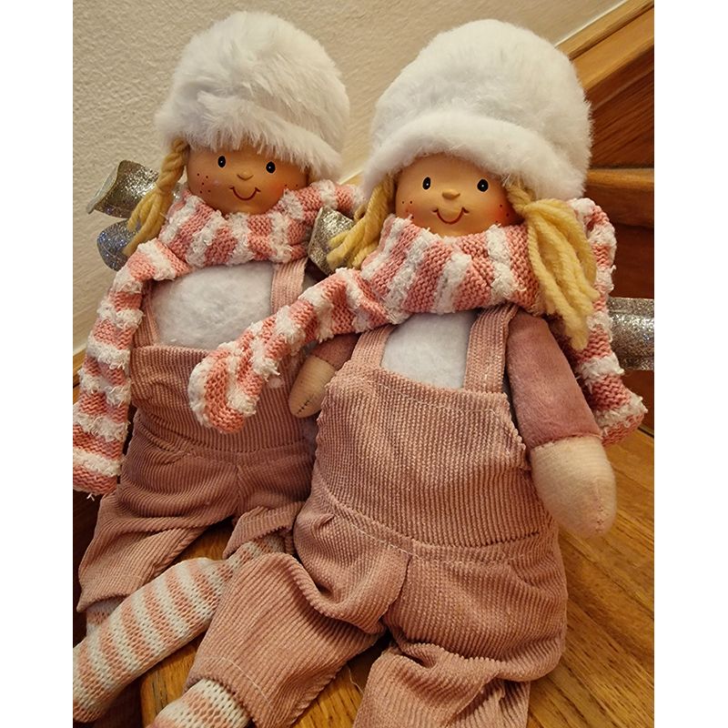 Bábika vianočná 45 x 15cm VYPREDAJ