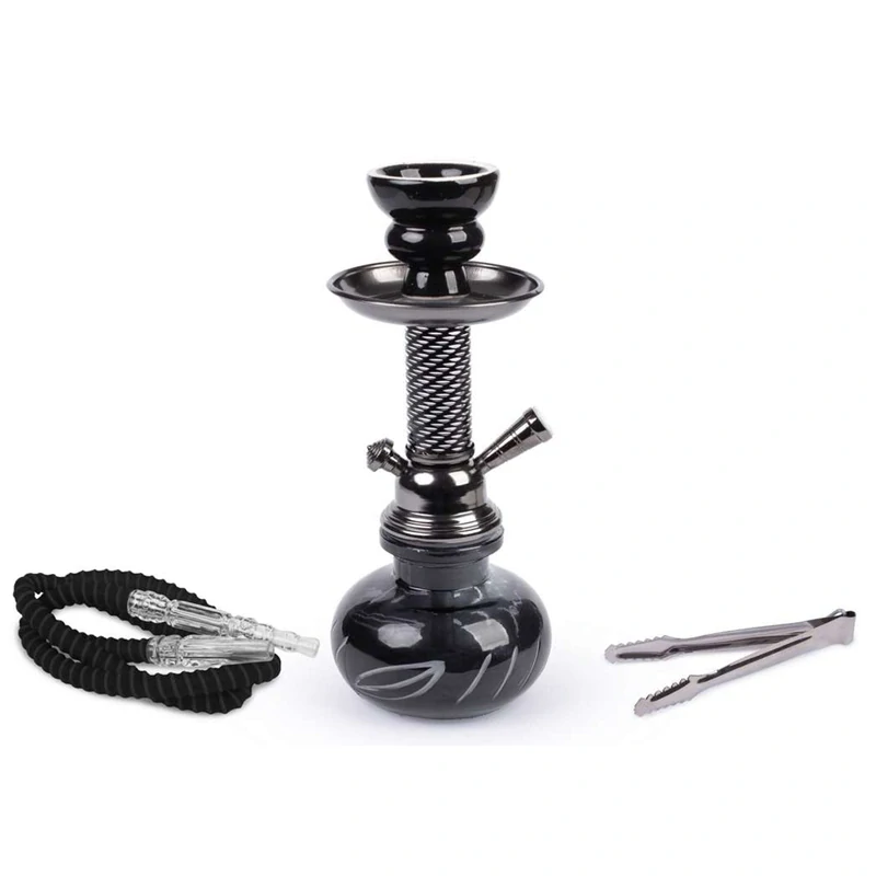 Inhalátor s hadičkami 26cm/1 čierna