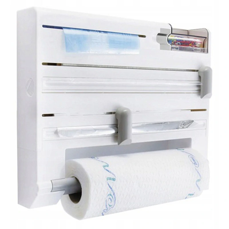 Kuchynský organizér na fóliu a papierové utierky 5v1