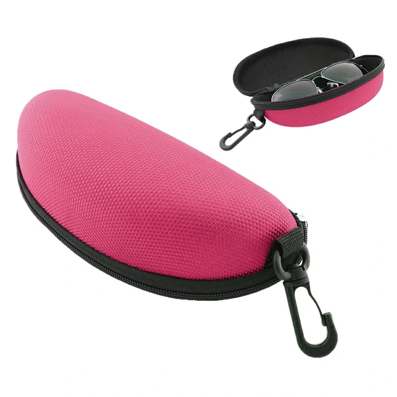Puzdro na okuliare ružové so zipsom