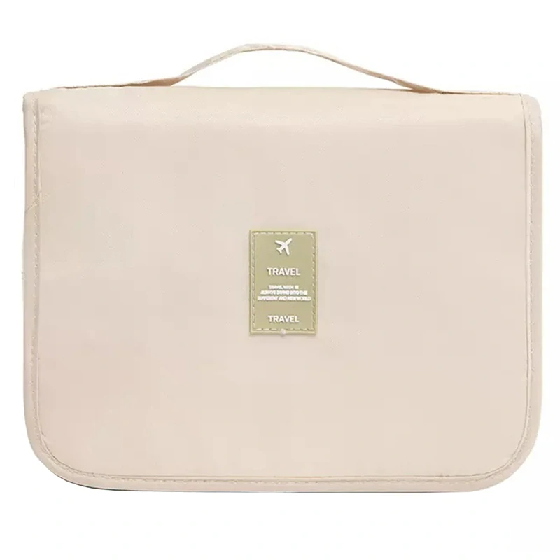 Dámska kozmetická taška krémová