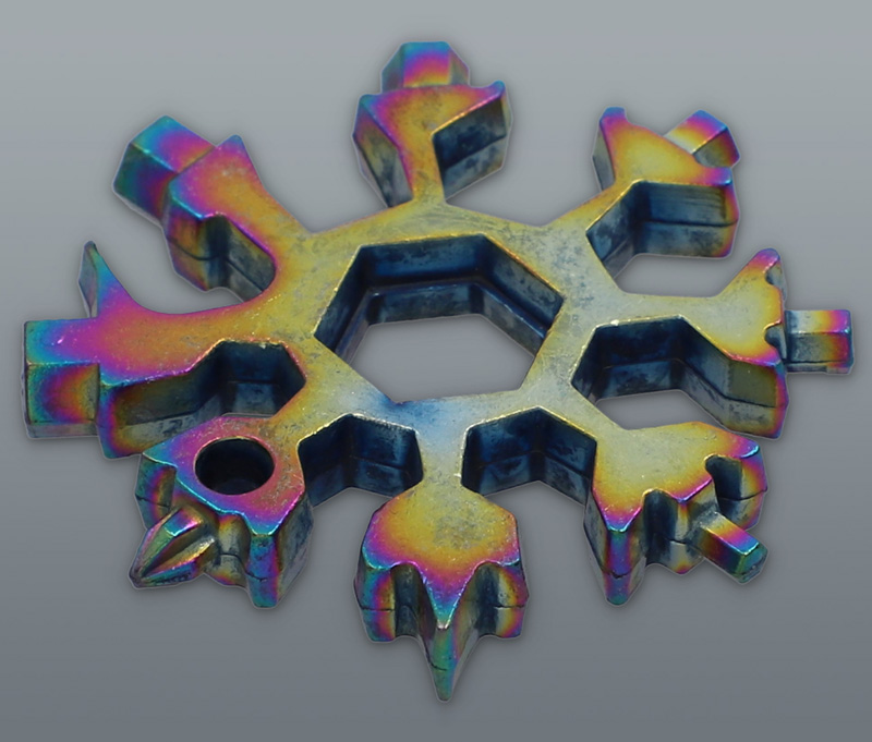 Vločka Rainbow - Viacfunkčný kľúč 18 v 1