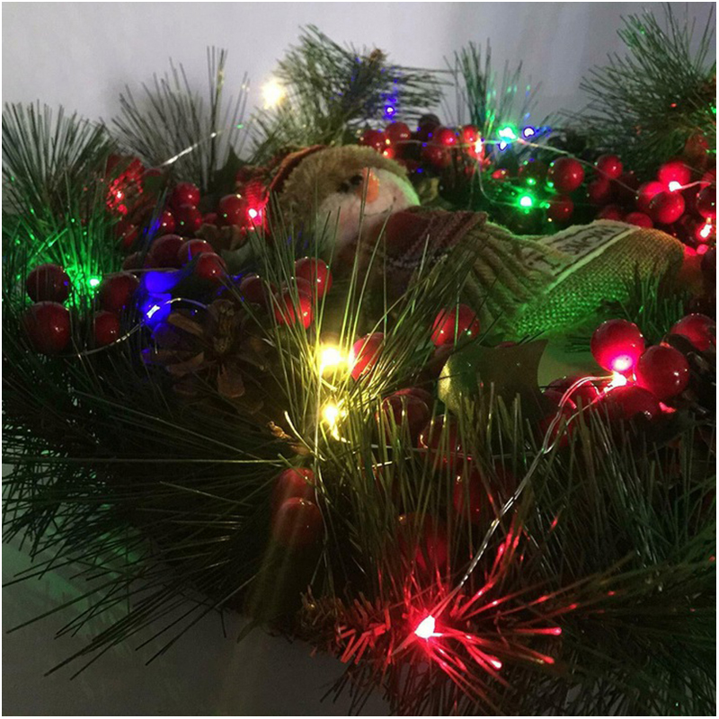 LED Vianočná reťaz 20 LED multicolor 2 metre