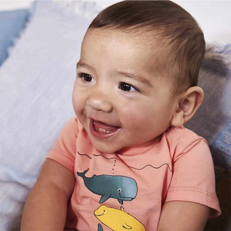 JAKO-O - Detské tričko Veľryby č.68/74 