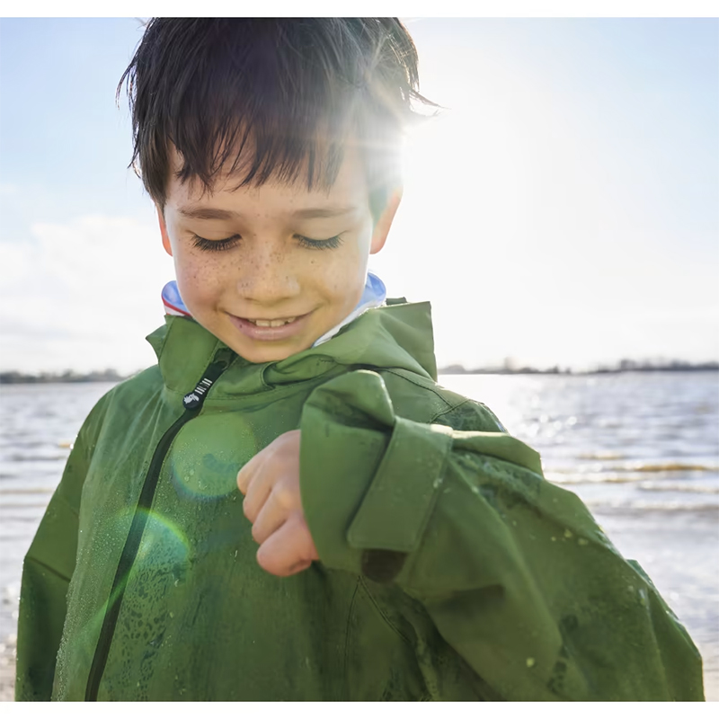 JAKO-O - Detská nepremokavá bunda Magic print č.128/134