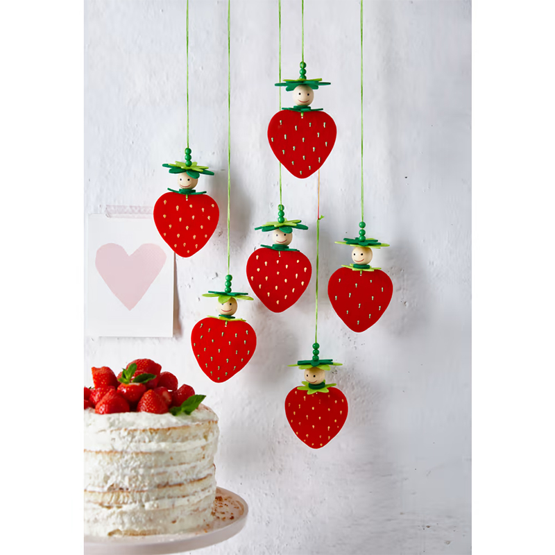 JAKO-O - Ozdoba na zavesenie Jahody