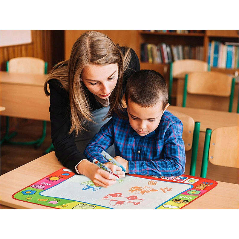 Vodná podložka na kreslenie + 2 perá