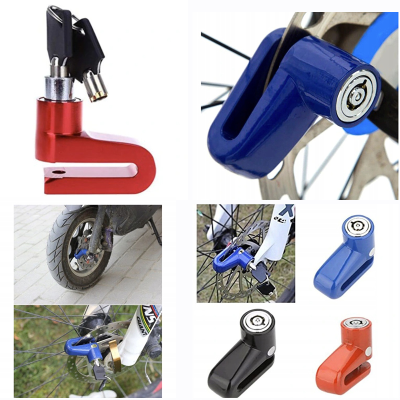 Zámok na disk brzdy bicykla a motorky