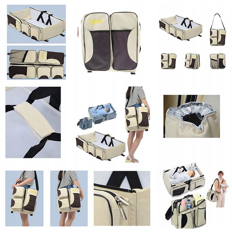 Profesionálna prebaľovacia cestovná taška 4v1