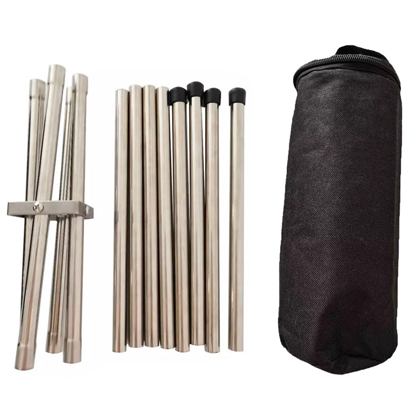 Prenosný stoian na ohnisko kempingový 41,5cm