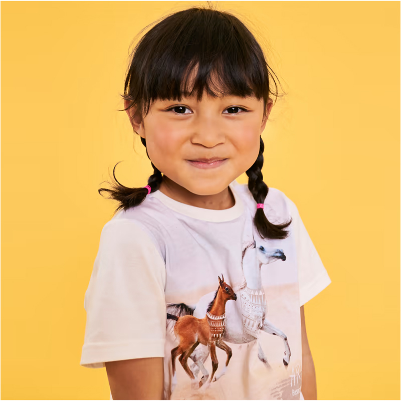 JAKO-O - Detské tričko Horses 128/134