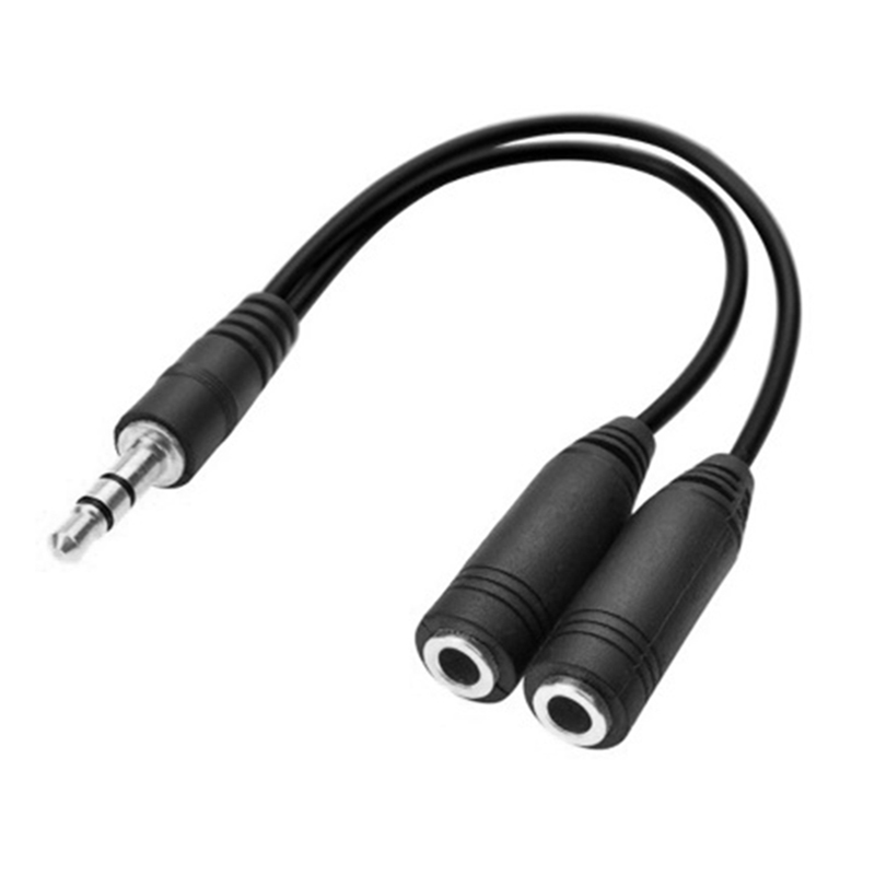 Rozdeľovač audio signálu Jack - 2xJack 21cm