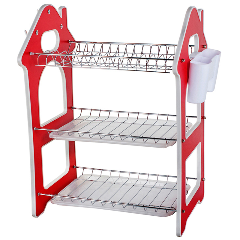 Odkvapkávač trojposchodový Domček 26x39x53cm