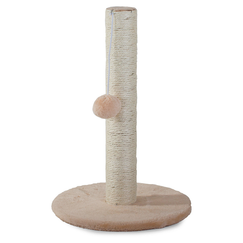 Škrabadlo pre mačku 43cm béžové