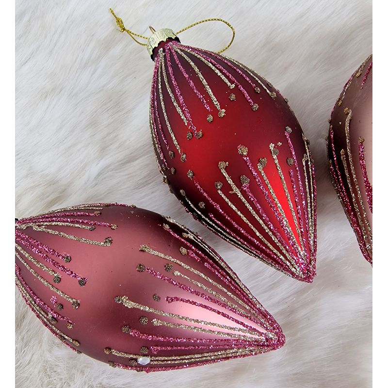 Vianočná ozdoba retro balenie 3ks