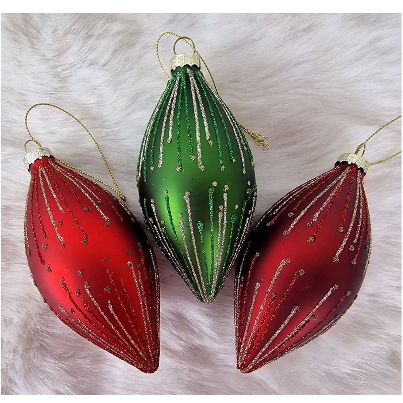 Vianočná ozdoba retro balenie 3ks