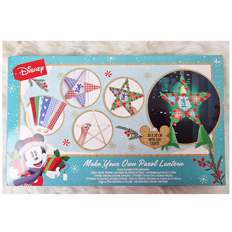 Výroba vlastnej vianočnej LED hviezdy - Disney Mickey Mouse