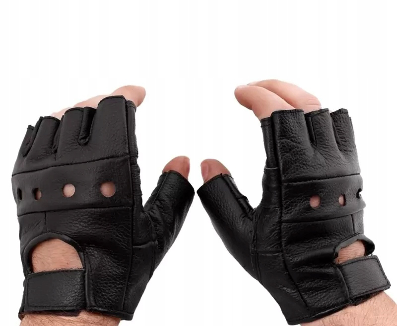 Rukavice na motocykel bez prstov