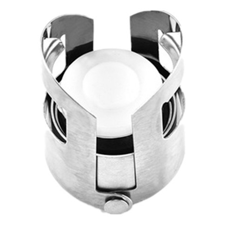 Zátka na fľašu nerezová