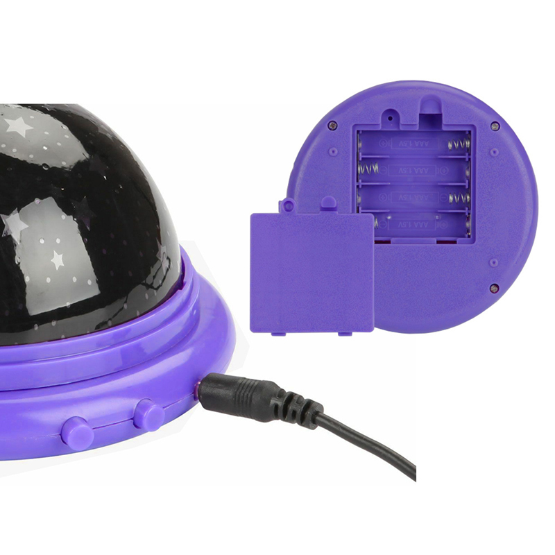 Nočná lampa s projektorom 11cm