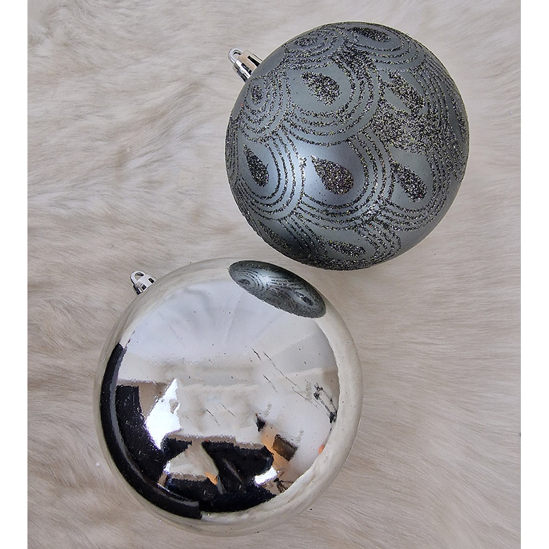 Vianočné gule sada 4ks 10cm  64-5C, B2V