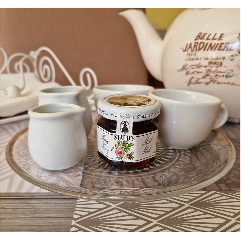 Servírovací tanier sklenený