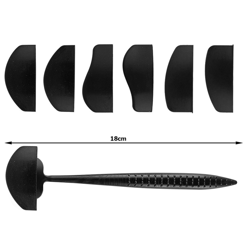 Sada silikónových šablón na líčenie očných viečok