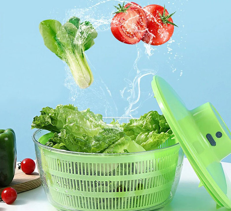 Odstredivá sušička šalátu a zeleniny