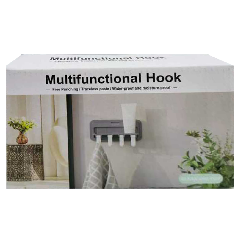 Multifunkčný samolepiaci sklopný vešiačik